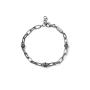 Bracciale Black Silver Paper Clip