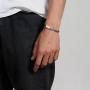 Bracciale Grumetta in Argento Brunito