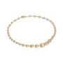 Collana oro giallo palline