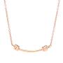 Collana Nodo Oro Rosa