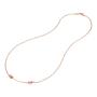 Collana Nodo Oro Rosa
