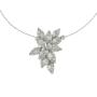 Collana Oro Bianco e Diamanti 