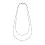 Collana Di Catena E Perle Naturali